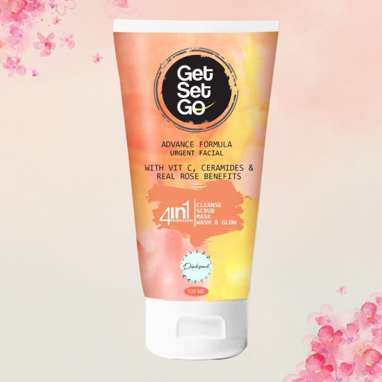 PinkSoul Urgent Glow Facial (Cleanse, Scrub, Mask - Wash & Glow)