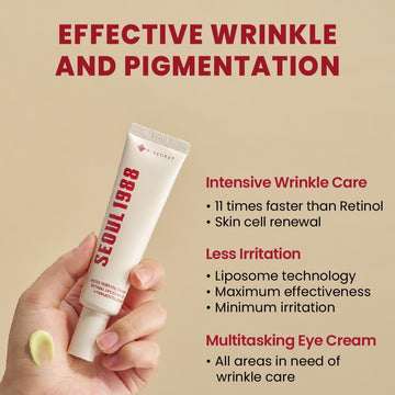 Seoul 1988 Eye Cream - Bright, Firm & Fresh-Looking Eyes