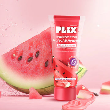 2-in-1 Sunscreen with SPF 50 PA++++ & Cooling Gel Moisturizer (Provides Cooling, Glow & Hydration)
