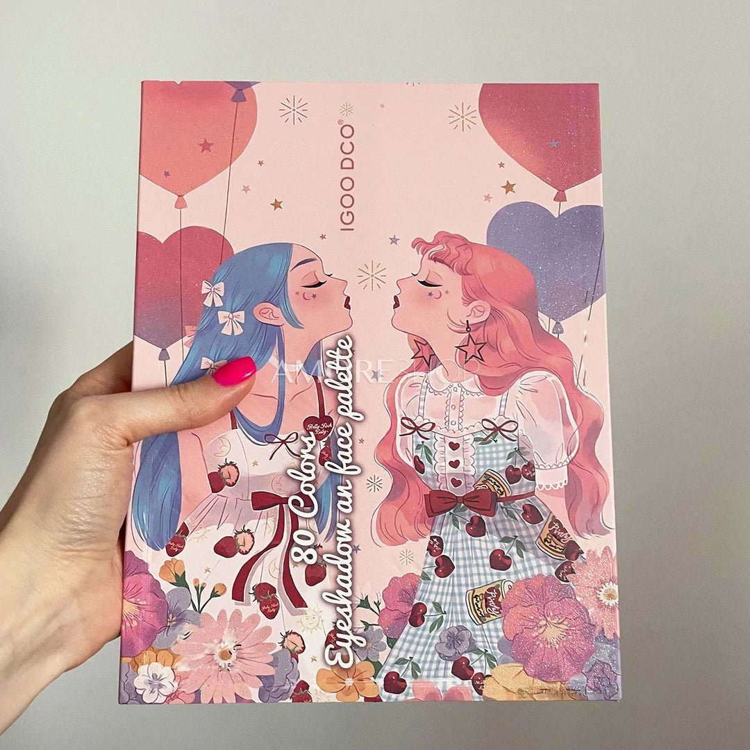 IGOODCO 80 Color Eyeshadow & Face Palette